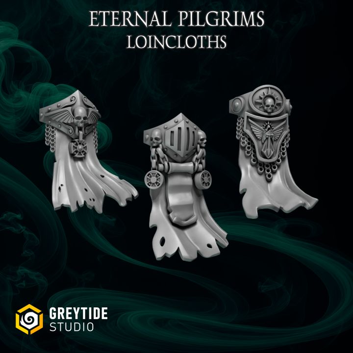 Pagnes pour Termi Eternal Pilgrims  – Greytide Studio – Impression 3D Résine