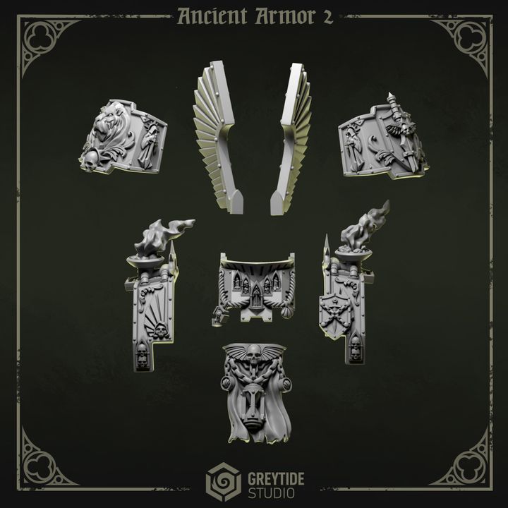 Kit pour Dread Eternal Pilgrims – Set de bitz personnalisés – Greytide Studio