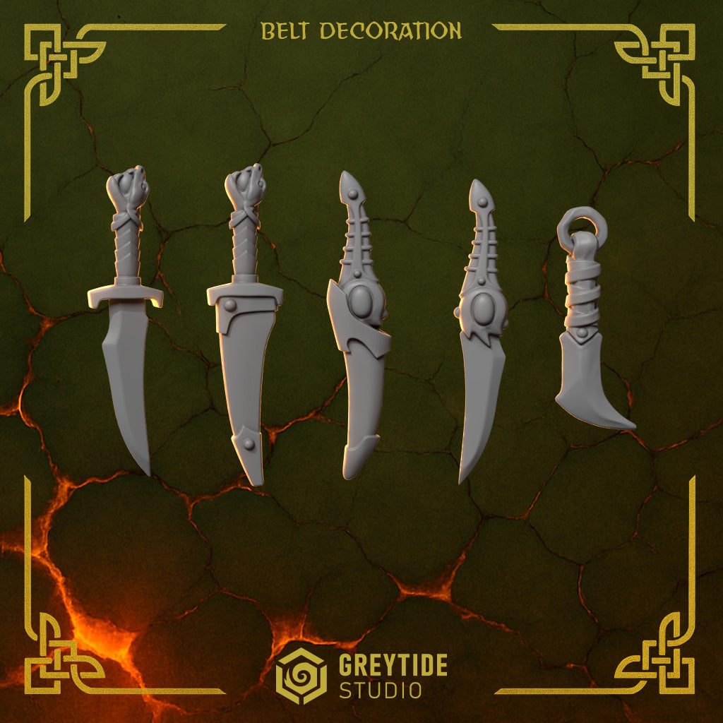 Décorations Anvil Wardens – Greytide Studio – Impression 3D Résine