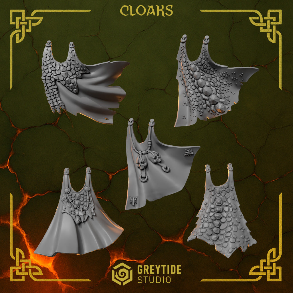 Capes Anvil Wardens – Greytide Studio – Impression 3D Résine