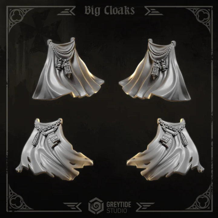 Capes pour Termi Eternal Crusaders – Greytide Studio – Impression 3D Résine