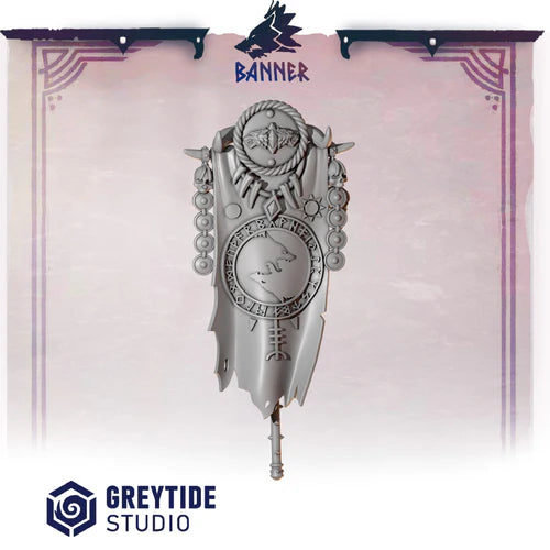 Bannière pour Termi Primal Hounds – Set de bitz personnalisés – Greytide Studio