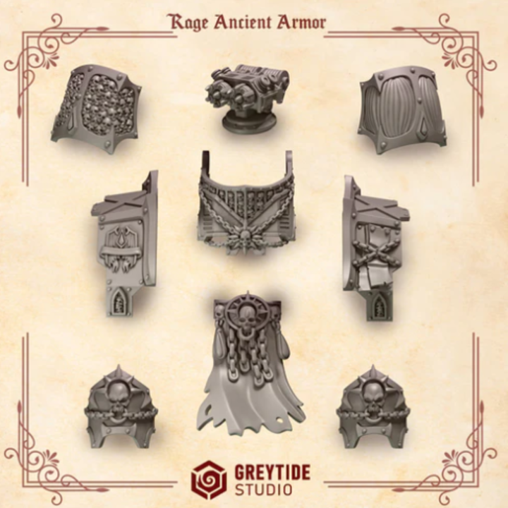 Kit d’amélioration Crimson Lords pour Dread Compagnie de la Mort – Set de bitz personnalisés – Greytide Studio