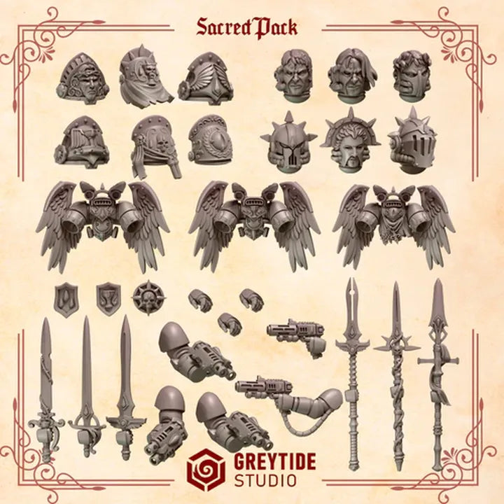 Pack Garde Sanguinaire – Set d’améliorations Crimson Lords – Greytide Studio