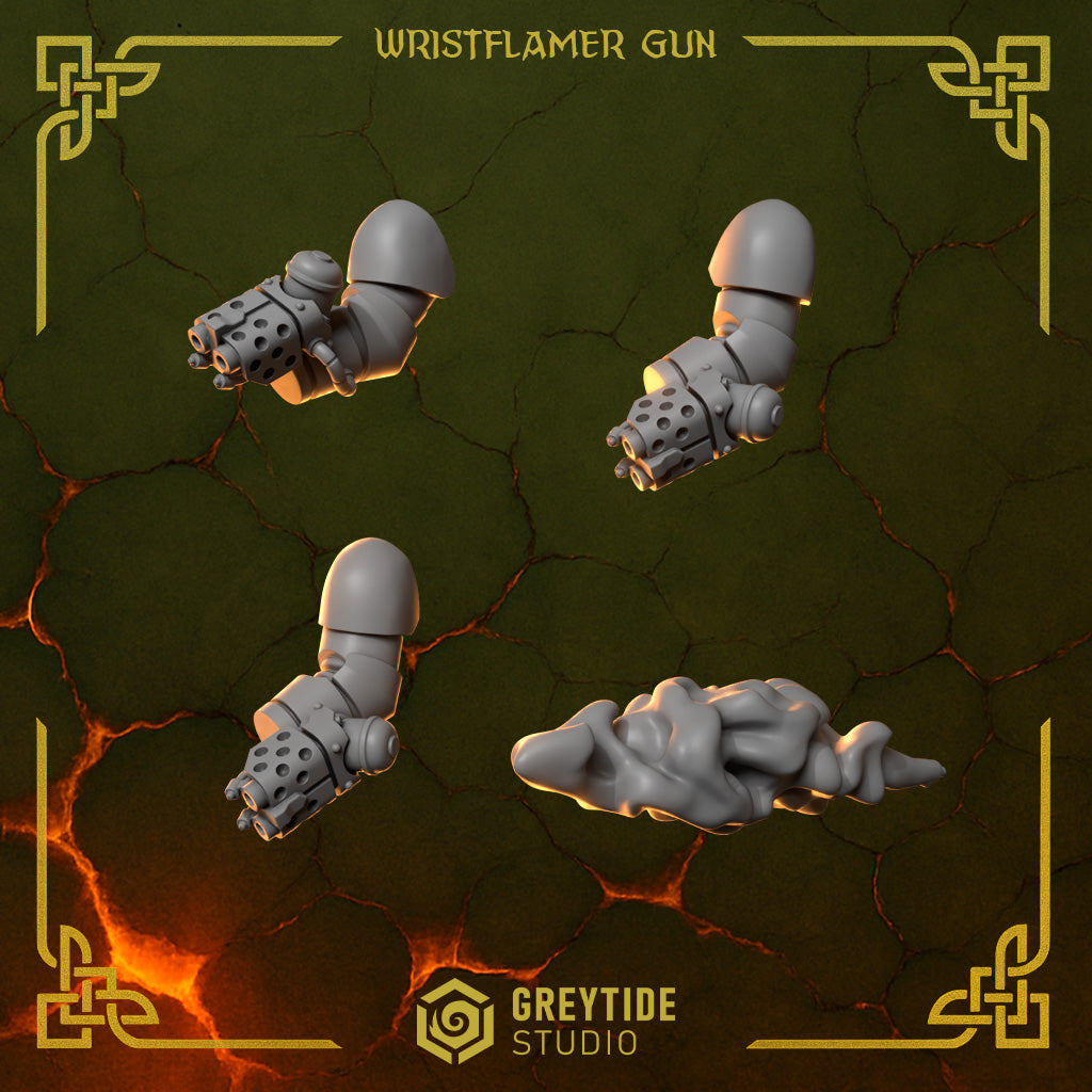 Wristflamer Anvil Wardens – Greytide Studio – Impression 3D Résine