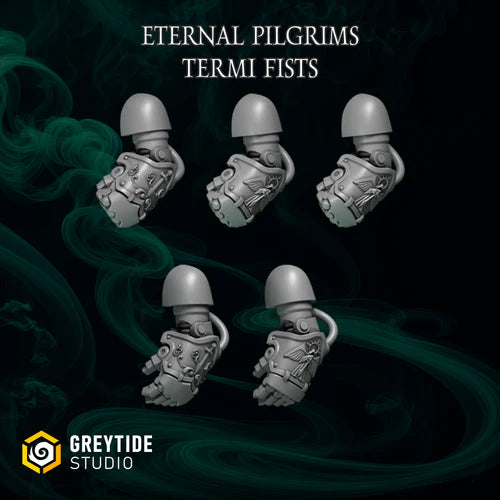 Poings gaucher pour Termi Eternal Pilgrims  – Greytide Studio – Impression 3D Résine